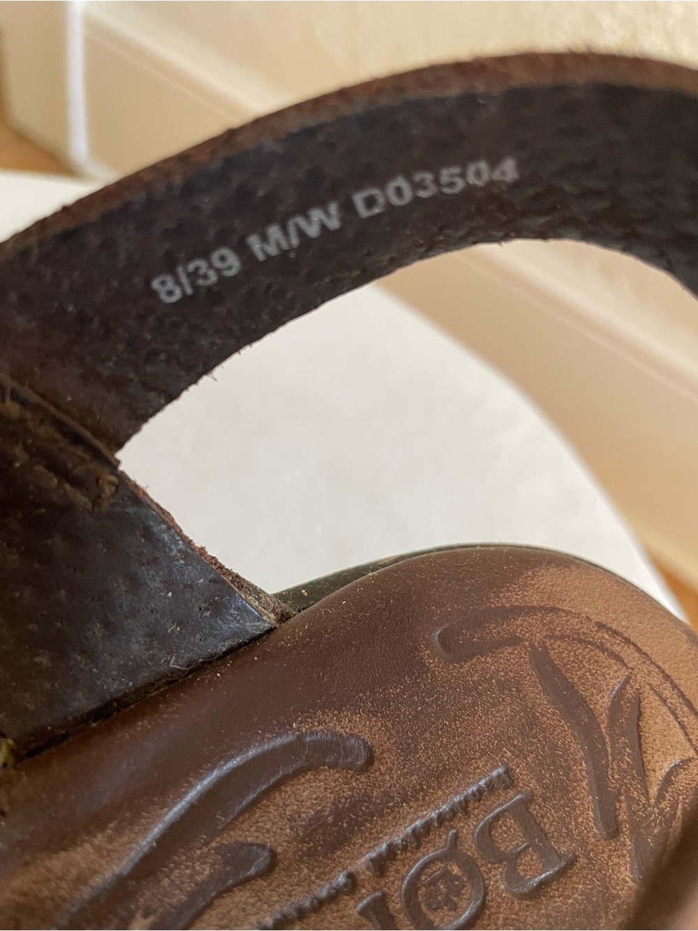Born Kaina Comfort Sandals 8 39 - Picture 6 of 6